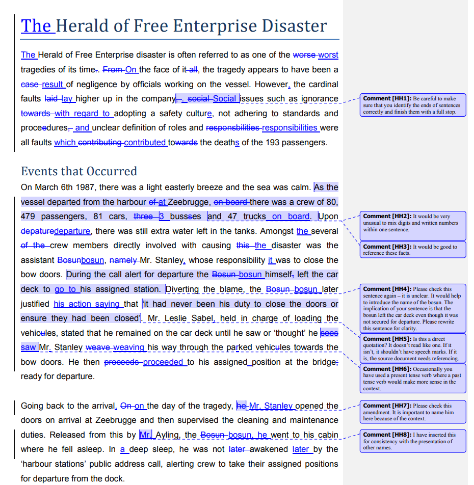 Sample Document for Proofreading Services Sample Document for Proofreading Services